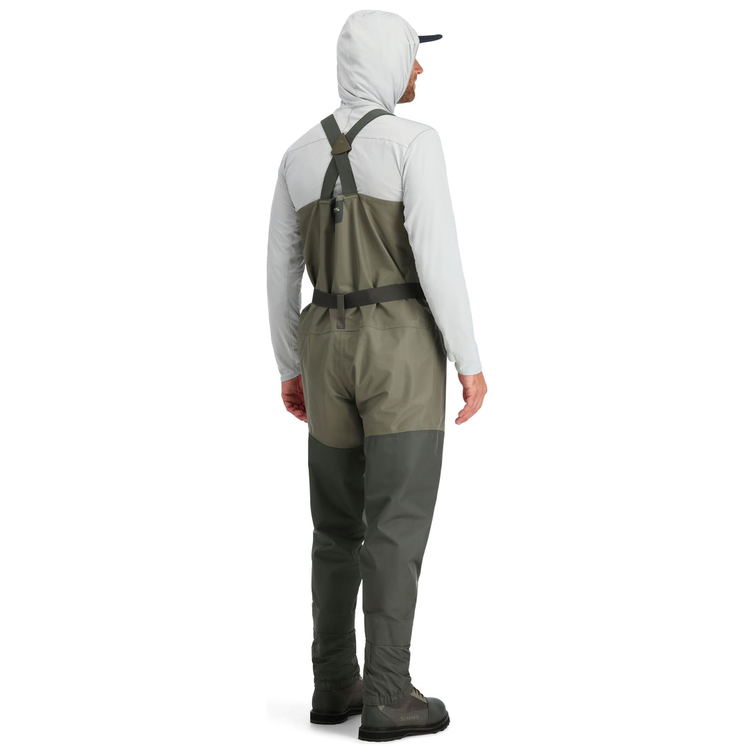 Simms Men's Tributary Stockingfoot Wader, Basalt, view 3