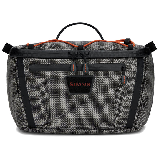 Simms Scout Hip Pack, Black Magic, packaging