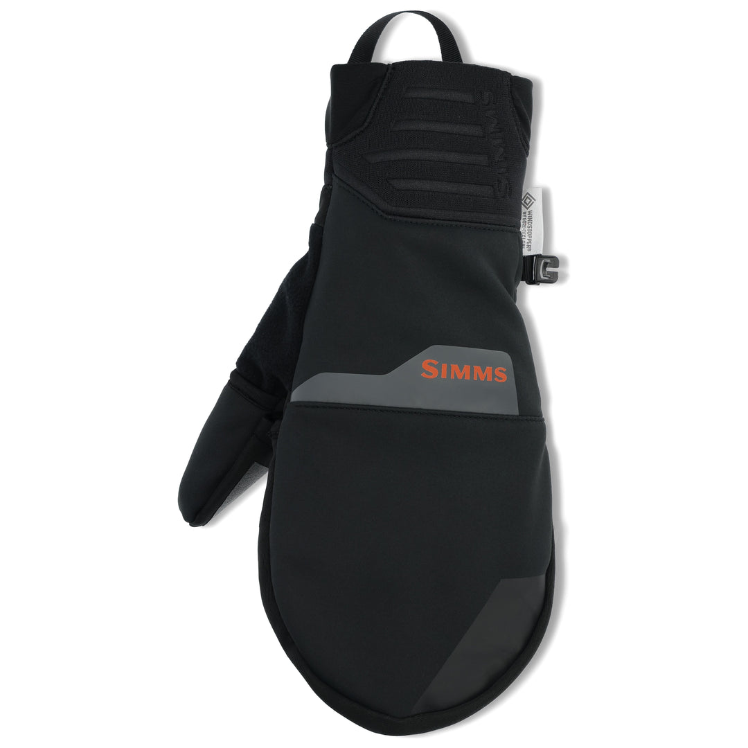 Simms WINDSTOPPER Foldover Mitt, Black