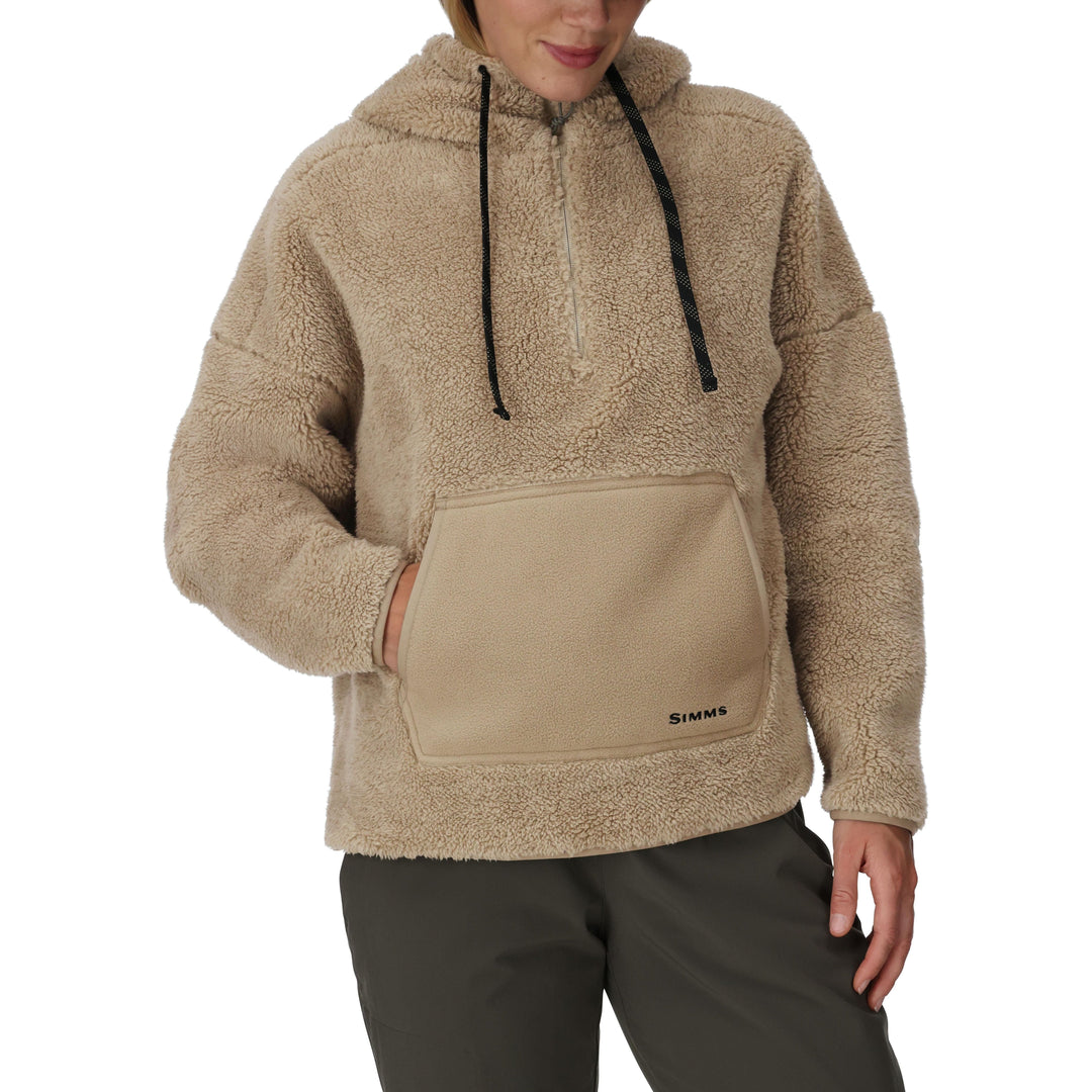 Simms Women's Coldweather Fleece, Stone, view 5