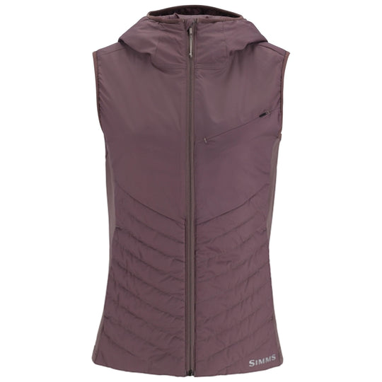 Simms Women's Fall Run Hybrid Hooded Vest, Grayling