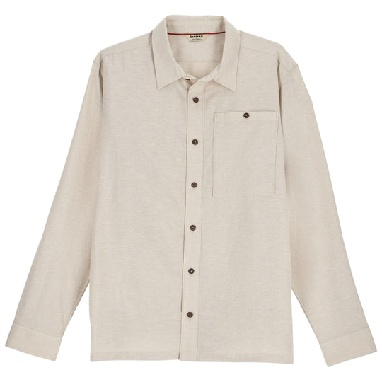 Simms Men's Biscayne LS Shirt Sale, Burnished Clay