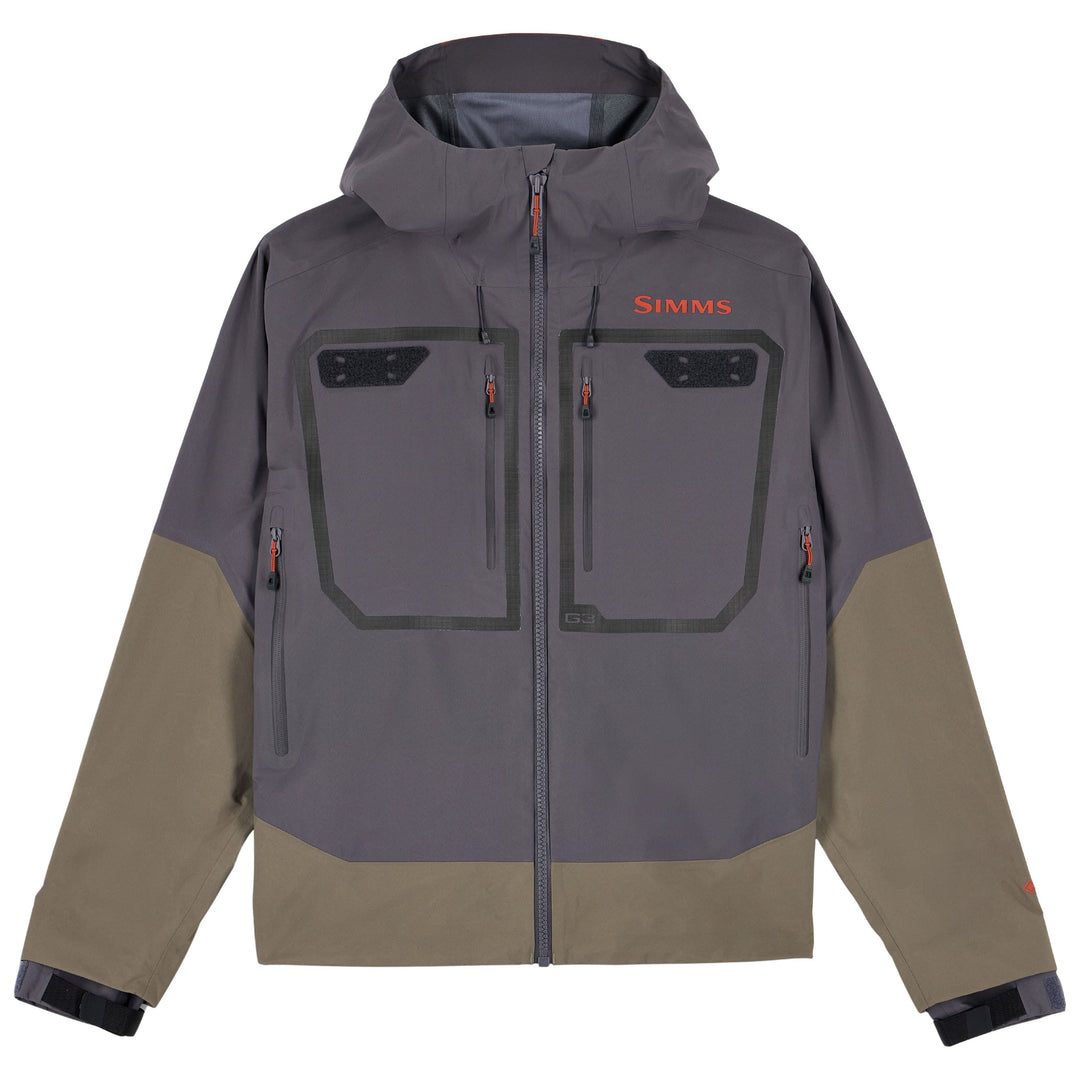 Simms Men's G3 Guide Jacket, Dark Elkhorn