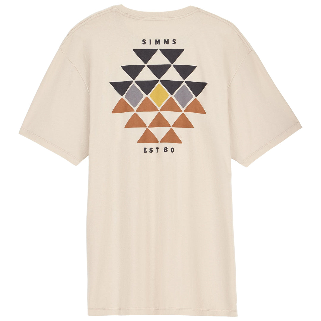 Simms Men's Lake Nomad T-Shirt, Natural