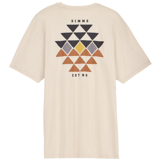 Simms Men's Lake Nomad T-Shirt, Natural