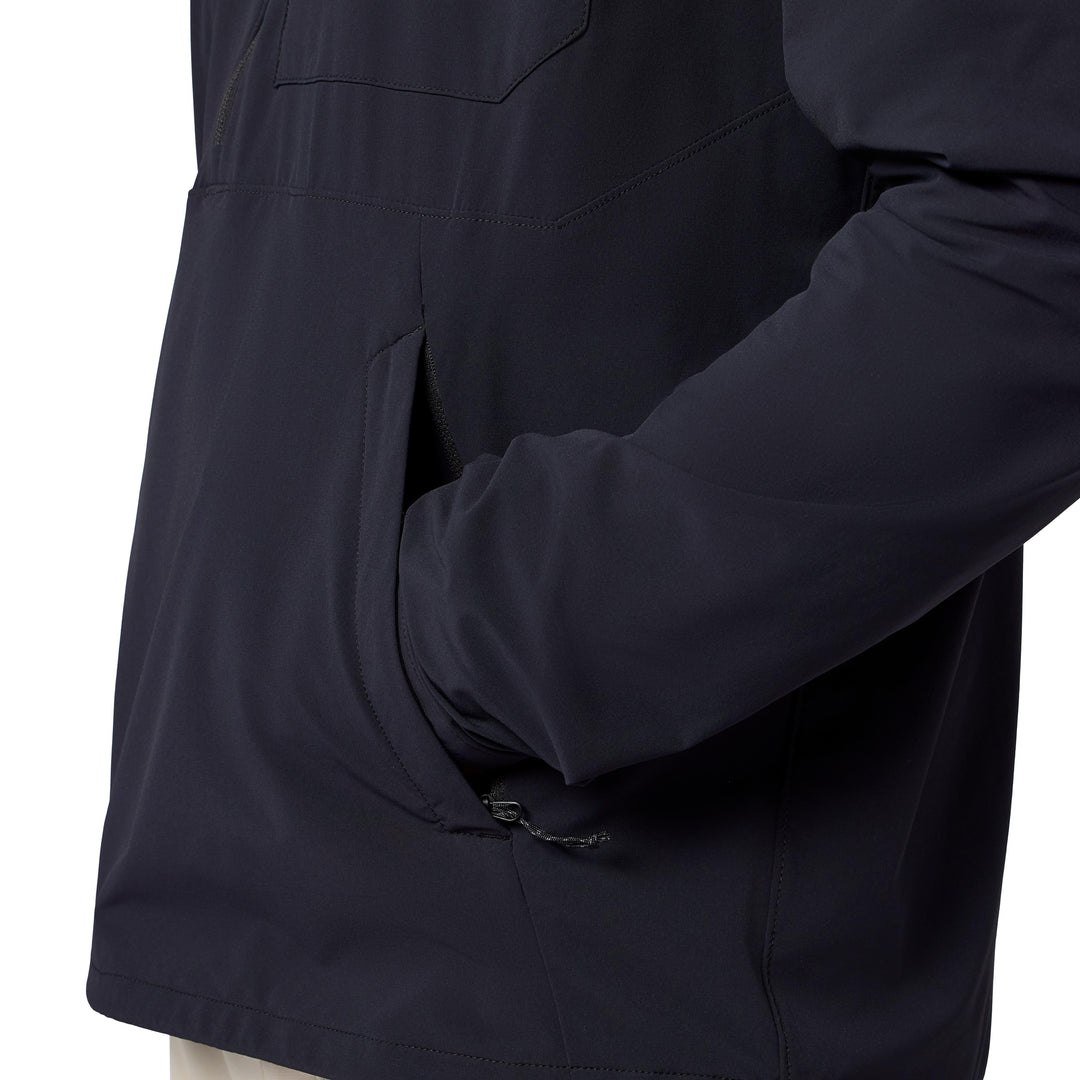 Simms Men's Rogue Flex Half-Zip Pullover, Black, view 5
