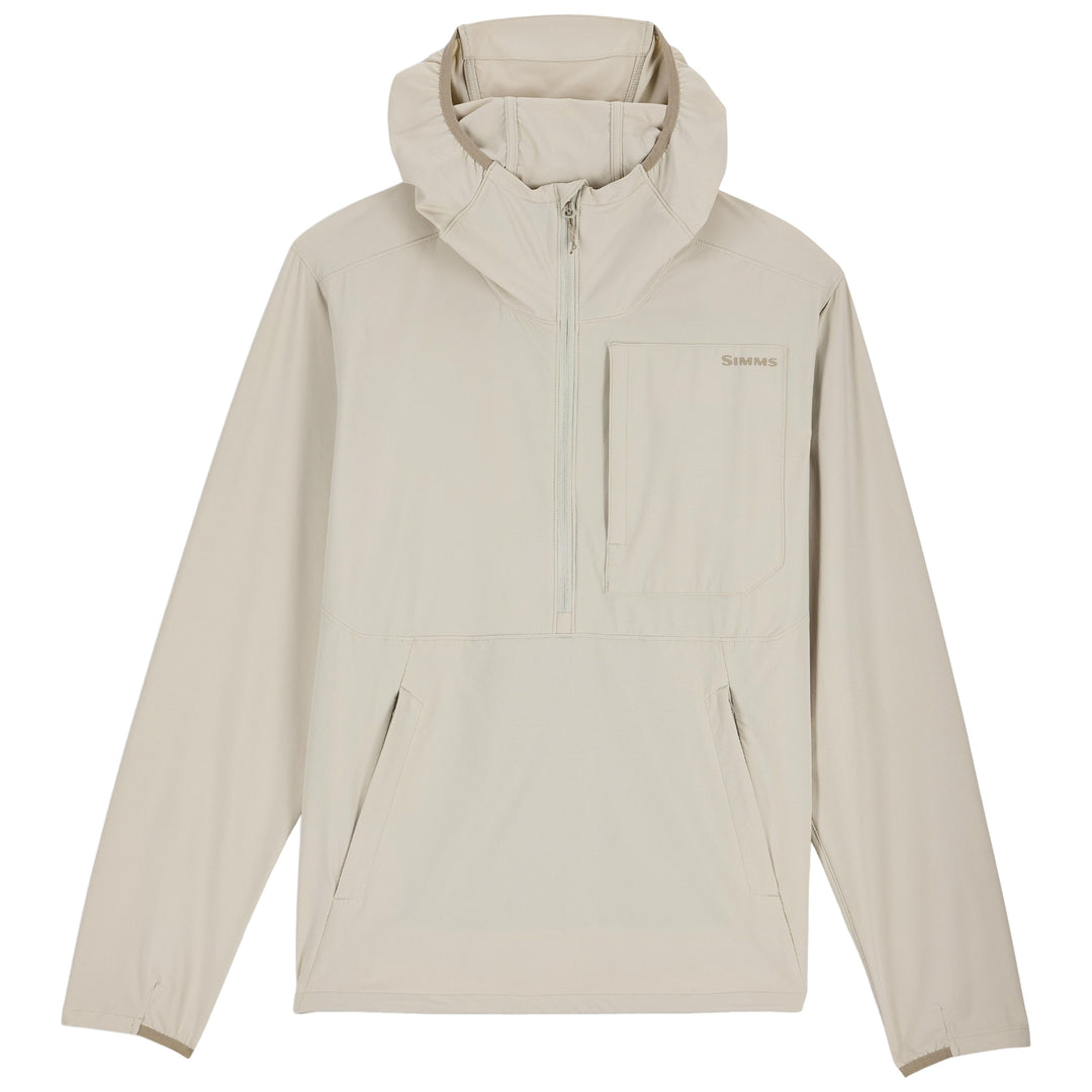 Simms Men's Rogue Flex Half-Zip Pullover, Burnished Clay