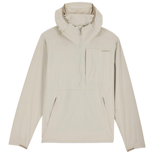 Simms Men's Rogue Flex Half-Zip Pullover, Burnished Clay