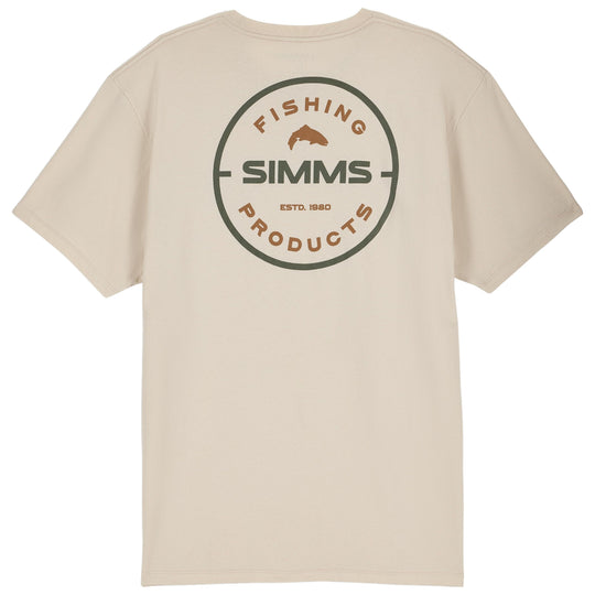 Simms Men's Rounder T-Shirt, Natural