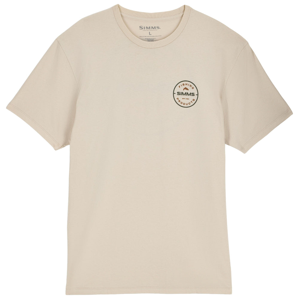 Simms Men's Rounder T-Shirt, Natural, view 2