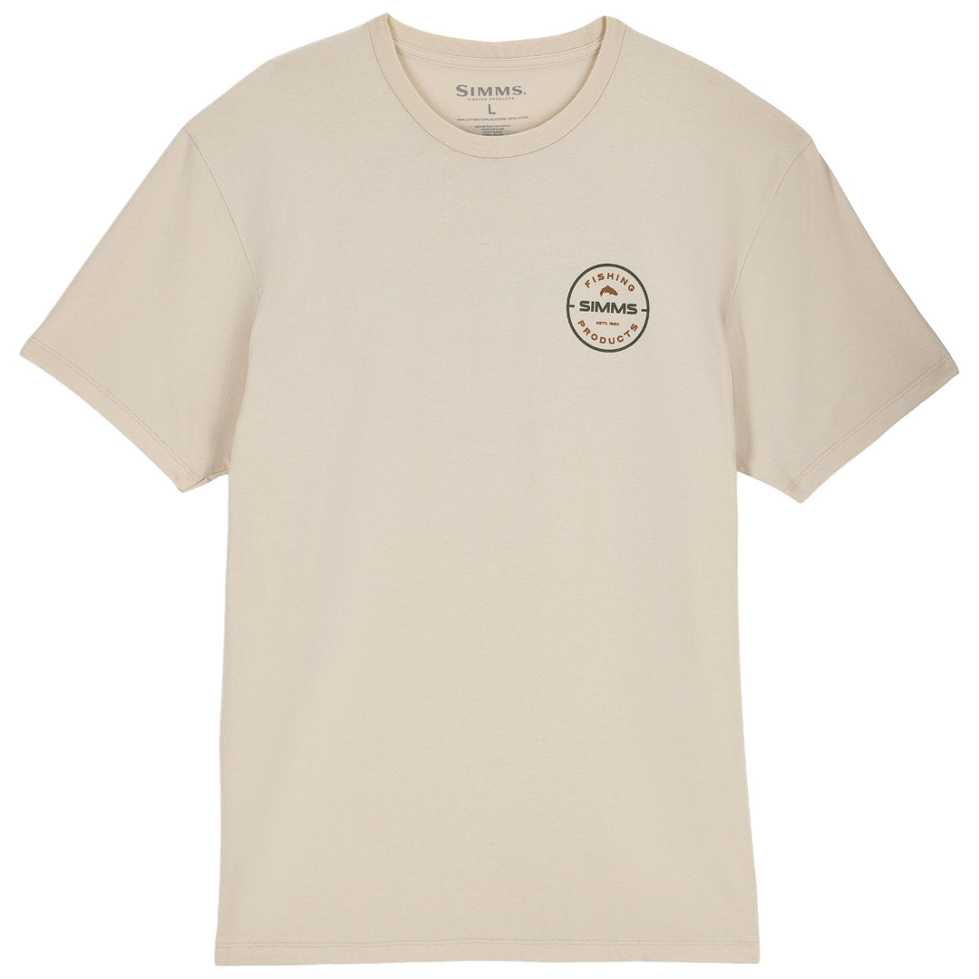 Simms Men's Rounder T-Shirt, Natural, view 2