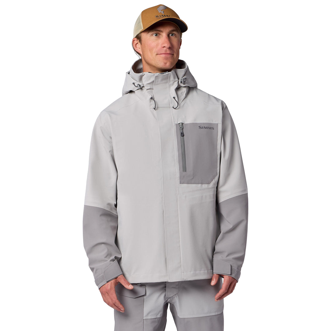 Simms Men's Simms Challenger Jacket, Shale, view 2