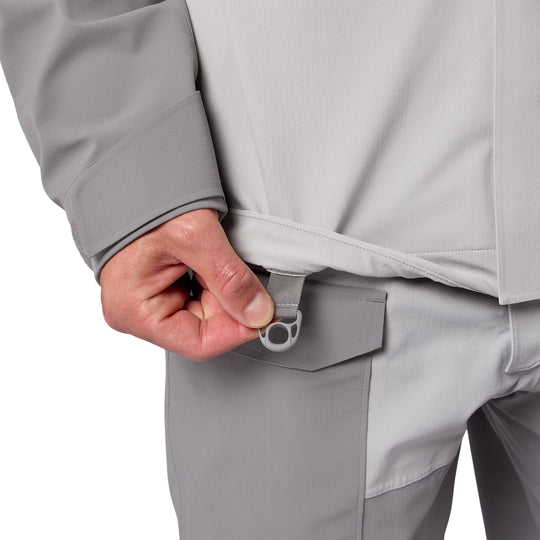 Simms Men's Simms Challenger Jacket, Shale, view 5