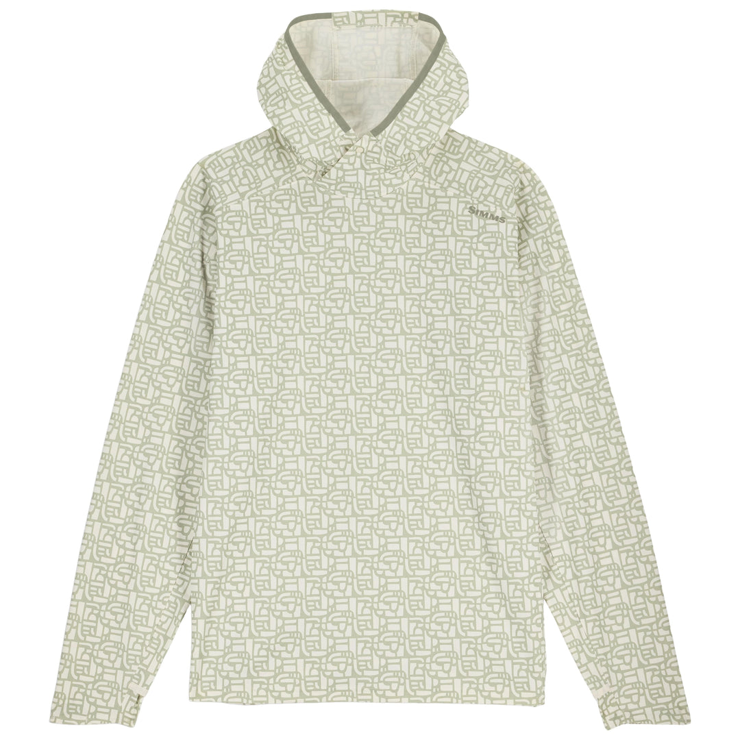 Simms Men's Solarflex Hoody, Block Pale Pine
