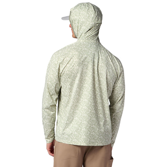 Simms Men's Solarflex Hoody, Block Pale Pine, view 3