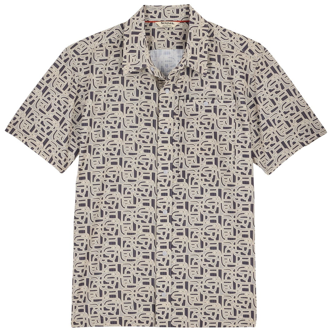 Simms Men's Tailout Air SS Shirt, Block Burnished Clay