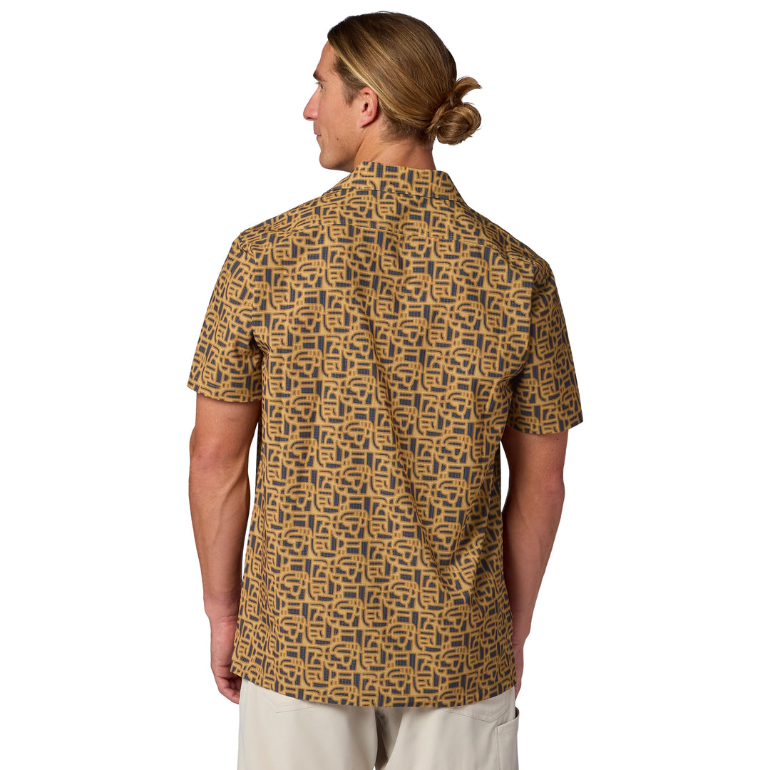 Simms Men's Tailout Air SS Shirt, Block Sepia, view 3