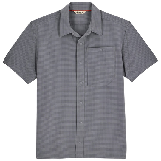 Simms Men's Tailout Air SS Shirt, Steel