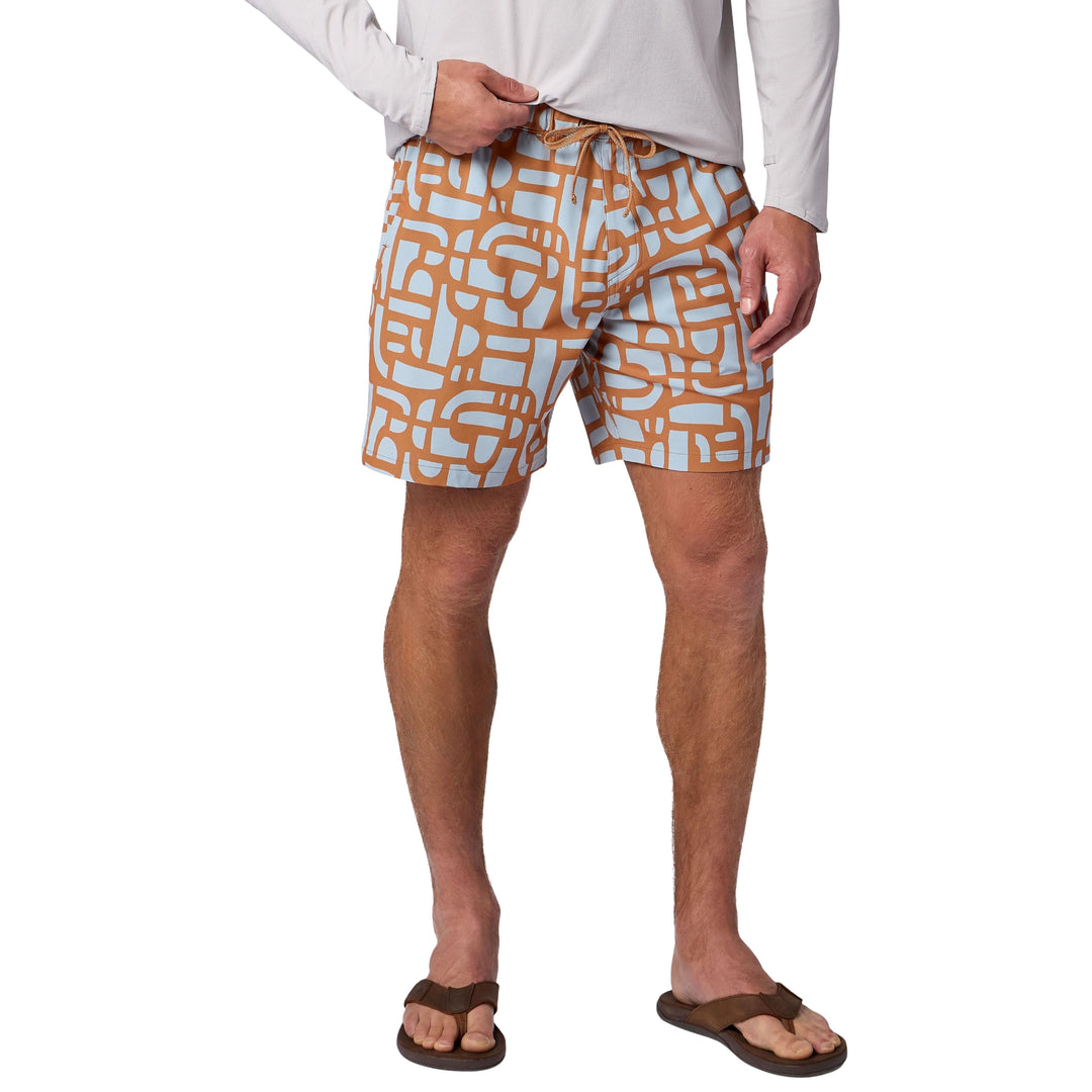 Simms Men's Wanaka Water Short, Block Steel Blue, view 2