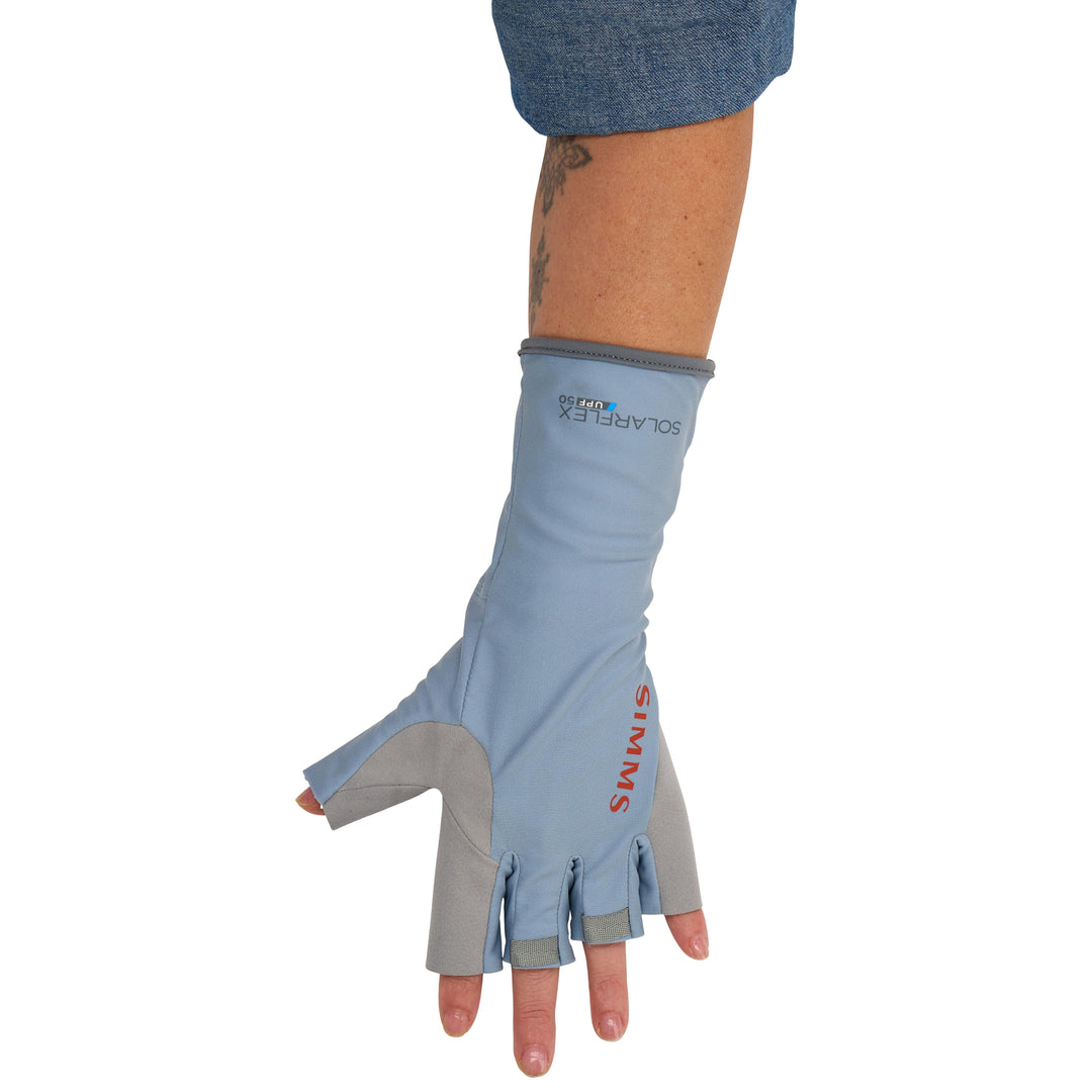 Simms Solarflex Guide Glove, Steel Blue, view 2