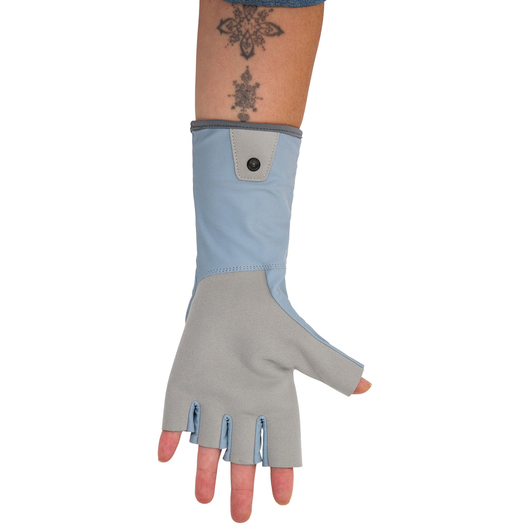 Simms Solarflex Guide Glove, Steel Blue, view 4