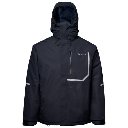 Simms Men's Challenger Insulated Jacket, Black, view 3