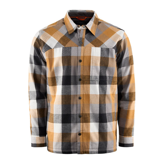 Grundens Bankside Lined Shacket, Freestone Plaid
