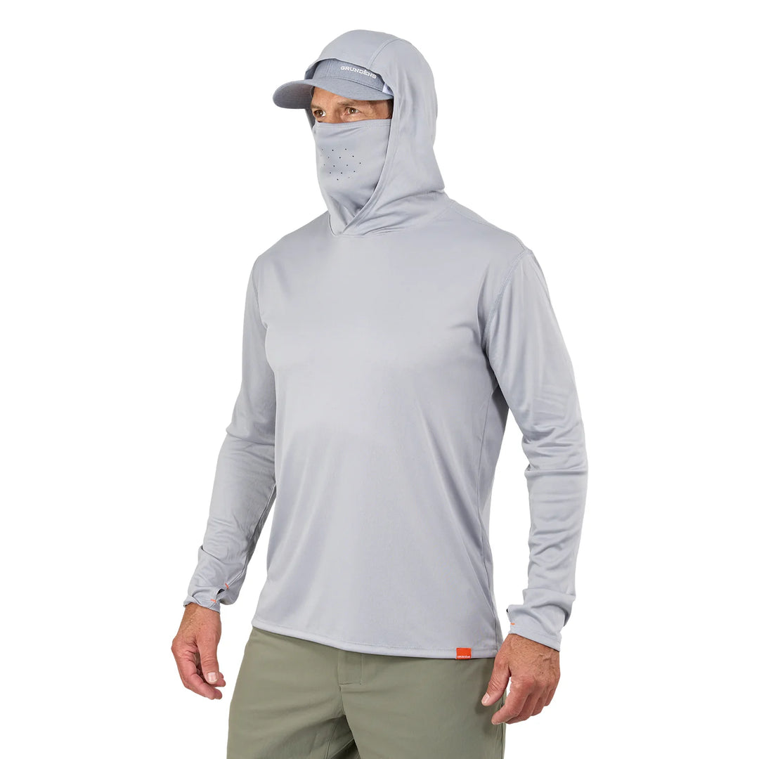 Grundens Tough Sun Masked Hoodie, view 4