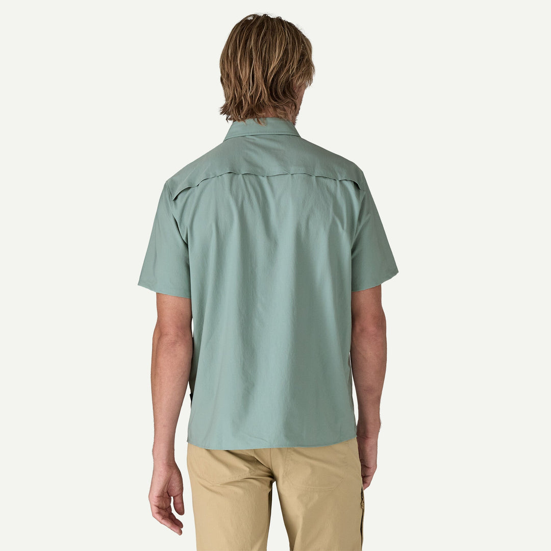 Patagonia Men's Short Sleeve Self Guided Sun Shirt, Tmbl, view 2