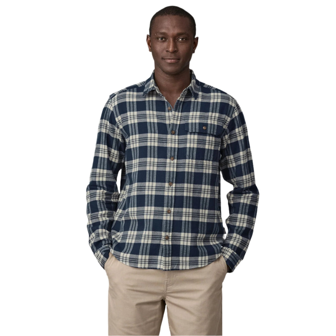 Patagonia M's Long Sleeve Lightweight Fjord Flannel Shirt, Bcna