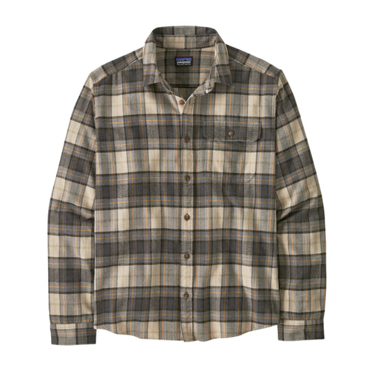 Patagonia M's Long Sleeve Lightweight Fjord Flannel Shirt, view 2