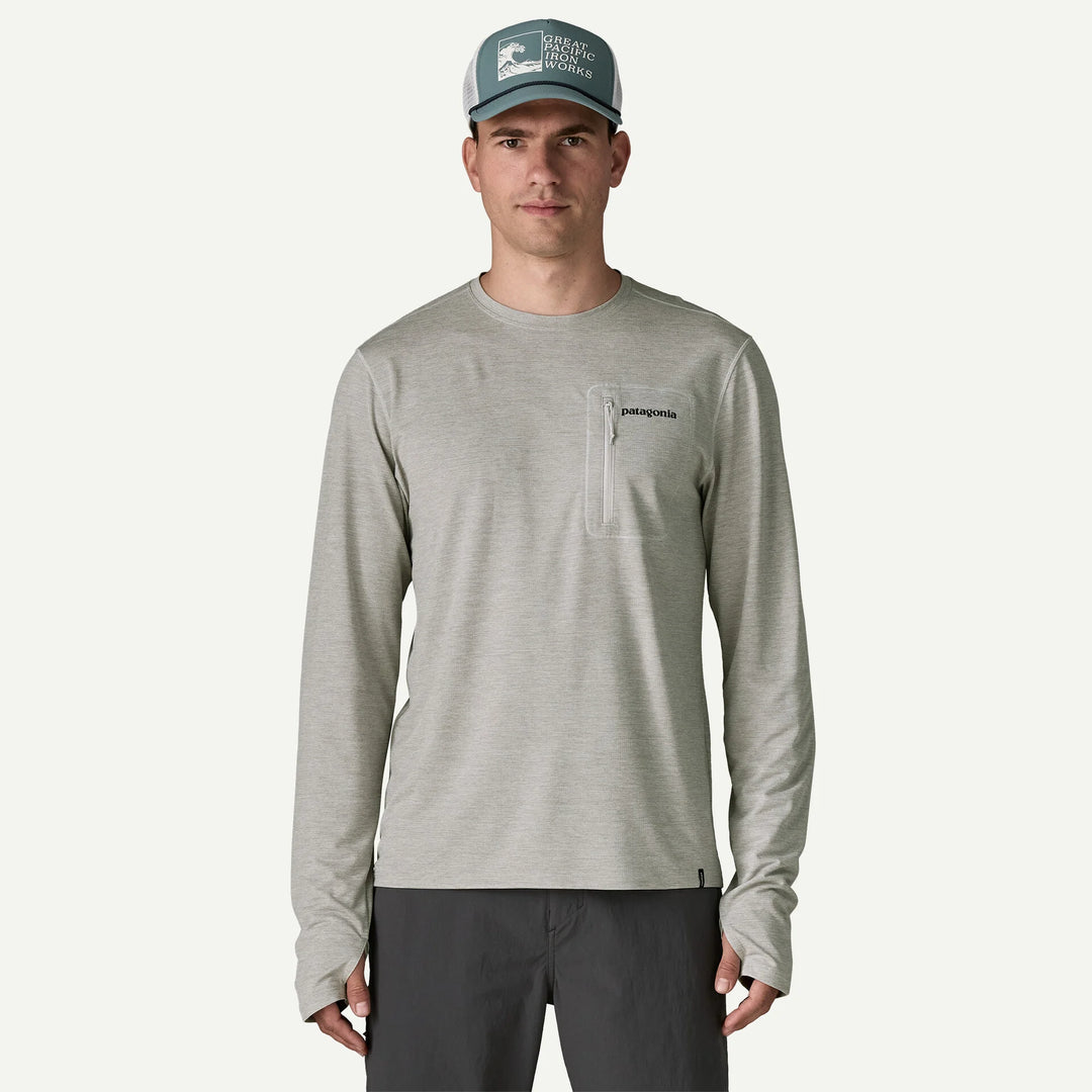 Patagonia Men's Long Sleeve Capilene Cool Sun Shirt - Fitz Roy Trout, Cgsx, view 2