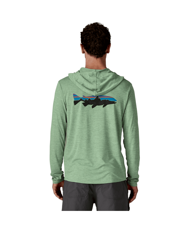 Patagonia Men's Capilene Cool Daily Graphic Hoody, view 3