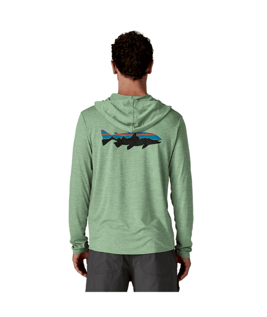 Patagonia Men's Capilene Cool Daily Graphic Hoody, view 3