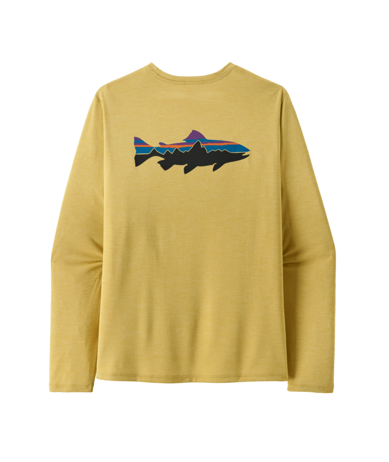 Patagonia Men's Long Sleeve Capilene Cool Daily Shirt - Fitz Roy Trout