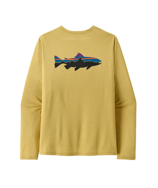 Patagonia Men's Long Sleeve Capilene Cool Daily Shirt - Fitz Roy Trout