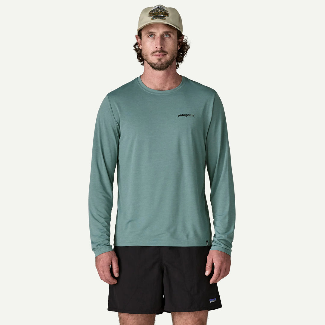 Patagonia Men's Long Sleeve Capilene Cool Daily Shirt - Fitz Roy Trout, Bslx, view 2