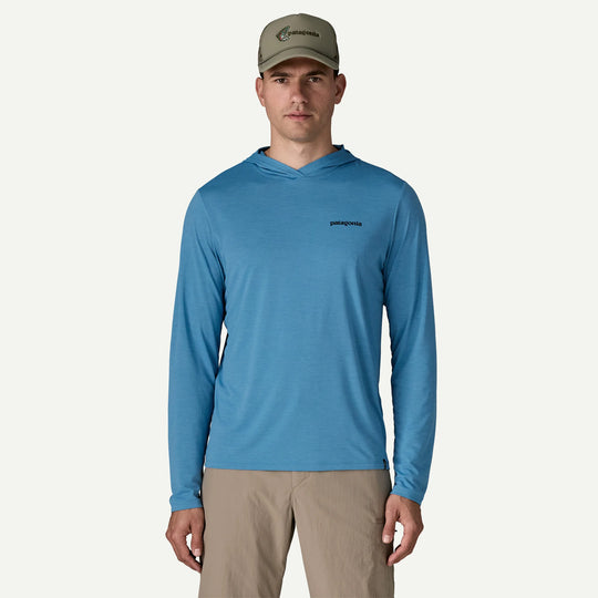 Patagonia Men's Capilene Cool Daily Hoody - Casting Logo, Shrx