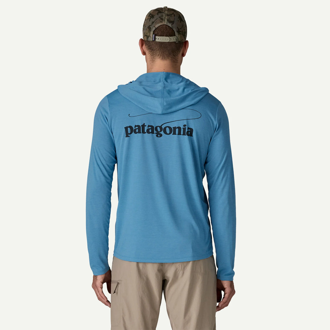 Patagonia Men's Capilene Cool Daily Hoody - Casting Logo, Shrx, view 2