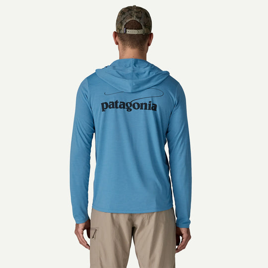Patagonia Men's Capilene Cool Daily Hoody - Casting Logo, Shrx, view 2