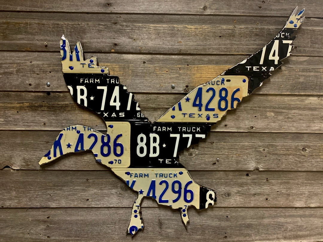Cody's Fish Texas Duck License Plate Art