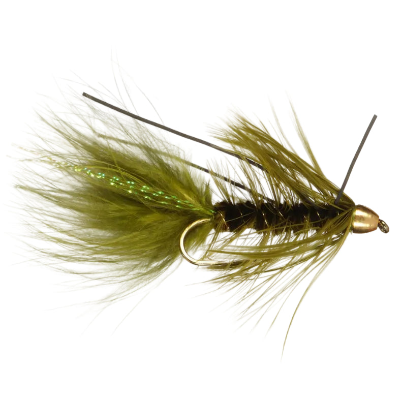Tailwaters Flies Conehead Rubber Leg Bugger, view 2