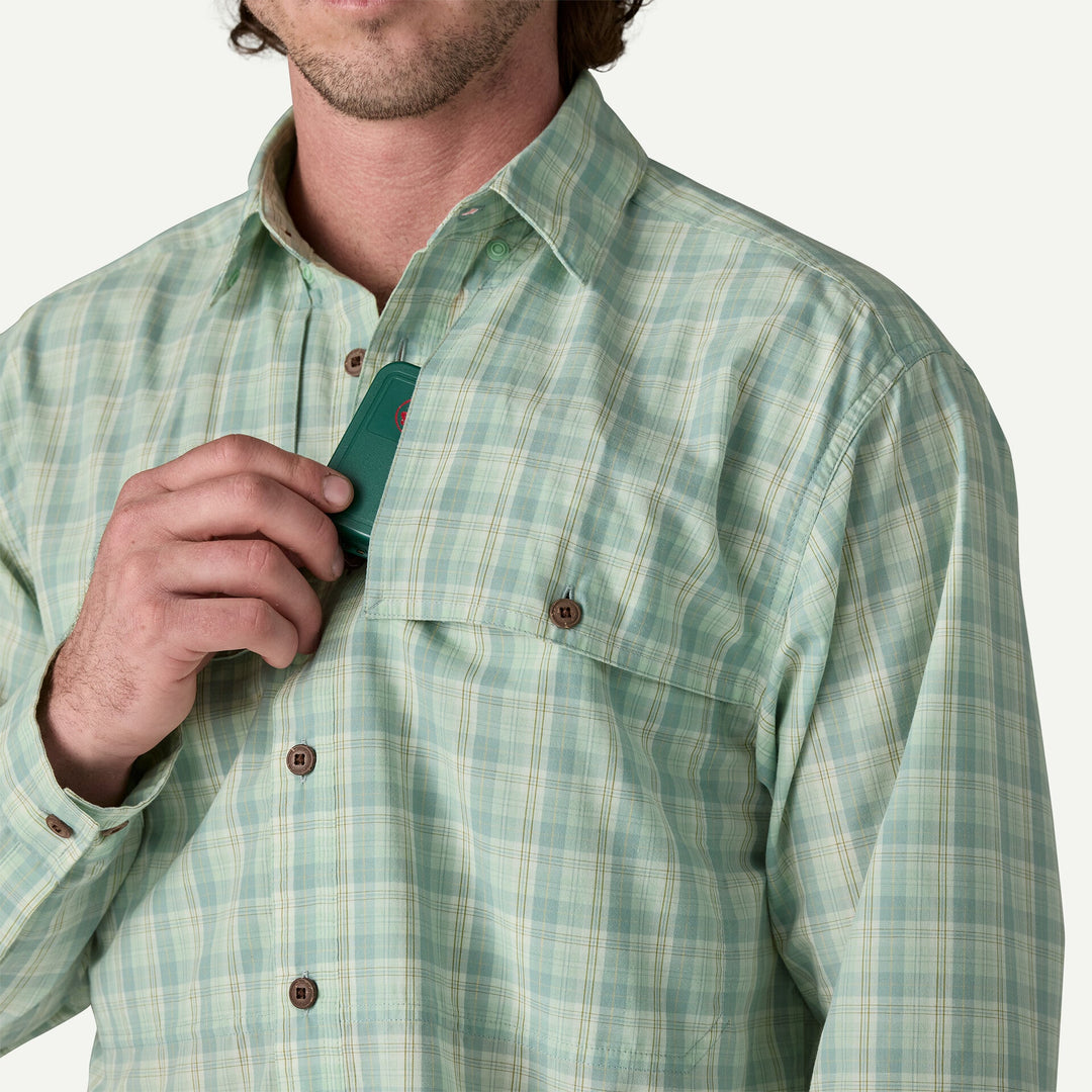 Patagonia Men's Long-Sleeved Island Hopper Shirt, Tdpkt