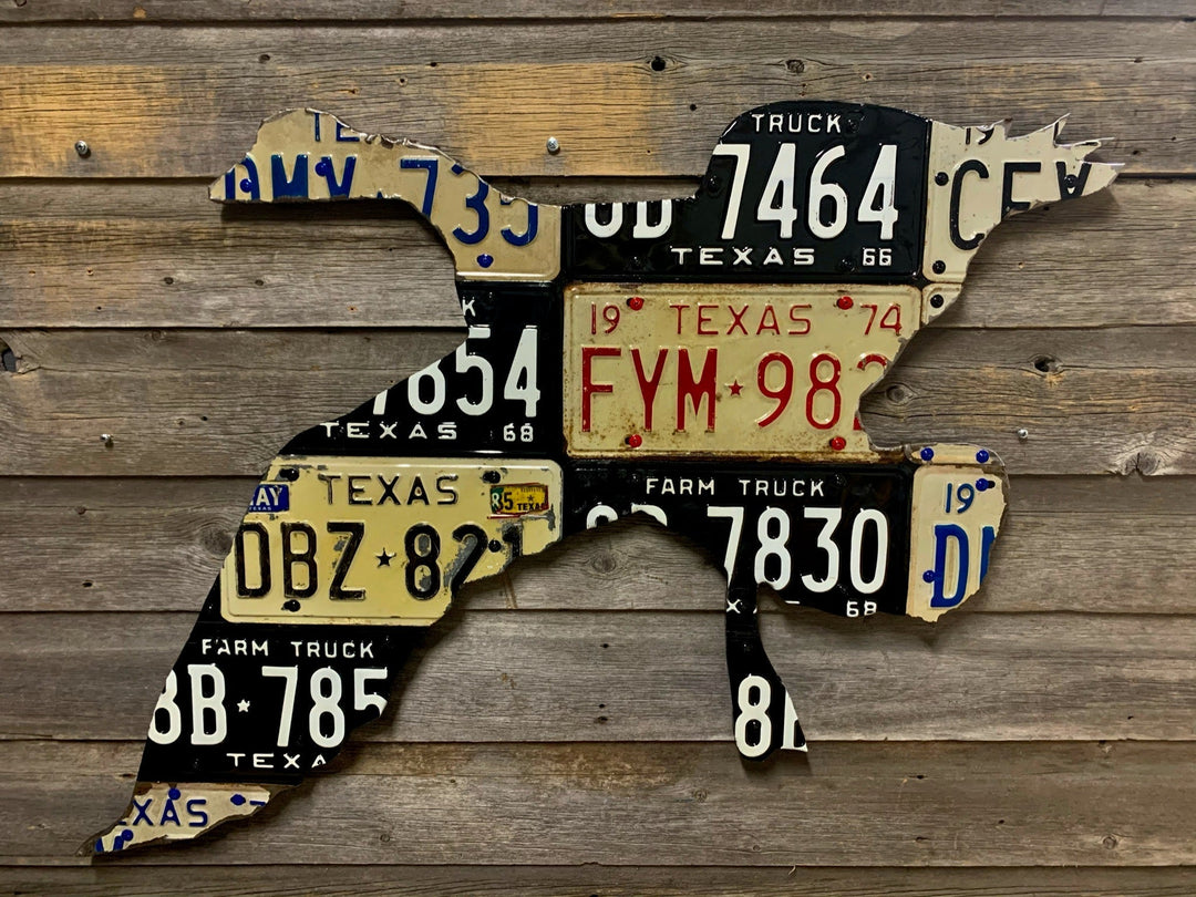 Cody's Fish Texas Goose License Plate Art