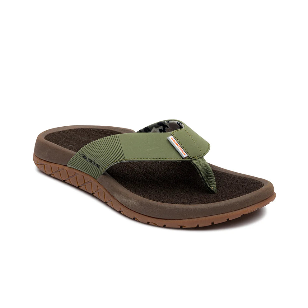 Grundens Fishfinder Sandal, Deep Lichen Green