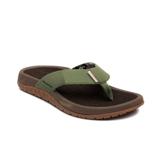 Grundens Fishfinder Sandal, Deep Lichen Green