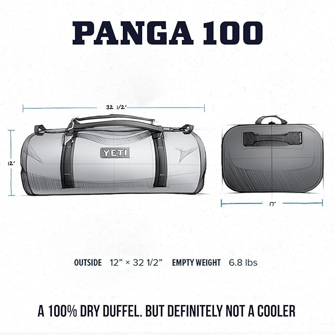 Yeti Panga Submersible Duffel 100, view 3