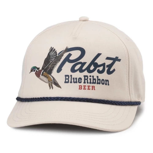 American Needle Snapback Hat - Pabst Blue Ribbon Beer