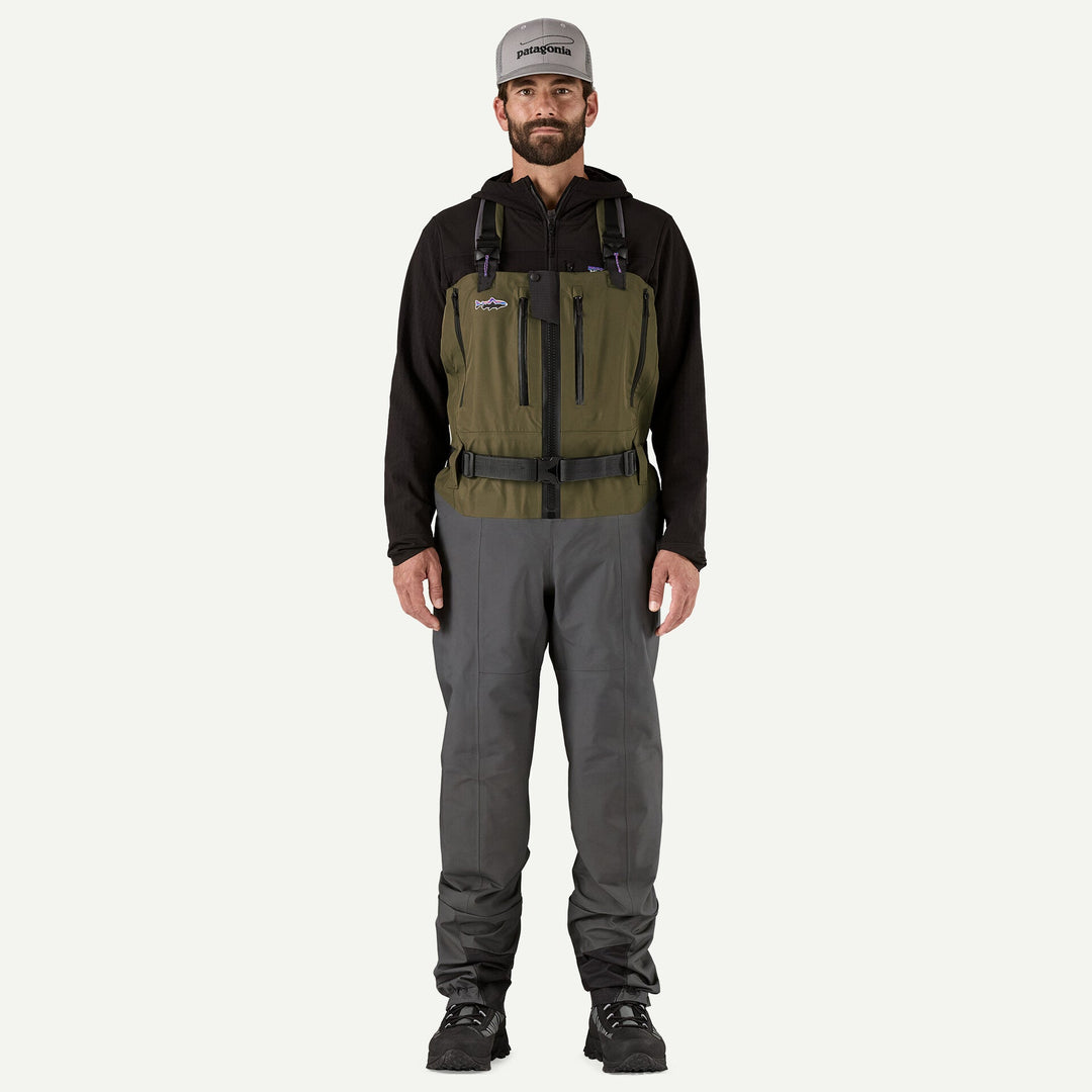 Patagonia Men's Swiftcurrent Expedition Zip Front Waders, Bsng