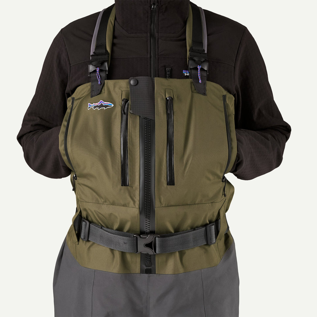 Patagonia Men's Swiftcurrent Expedition Zip Front Waders, Cddpkt